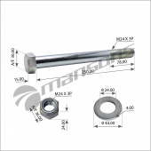 Болт амортизатора ALL TRUCKS ERREVI M24x3x260