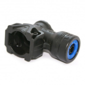 Фитинг пневмосистемы ALL TRUCKS WABCO пластик уголок L-образный 8х1,0